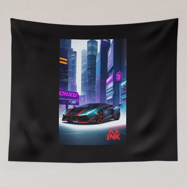 Item preview, A.I INK | Futuristic Cyberpunk Supercars designed and sold by AI-INK.