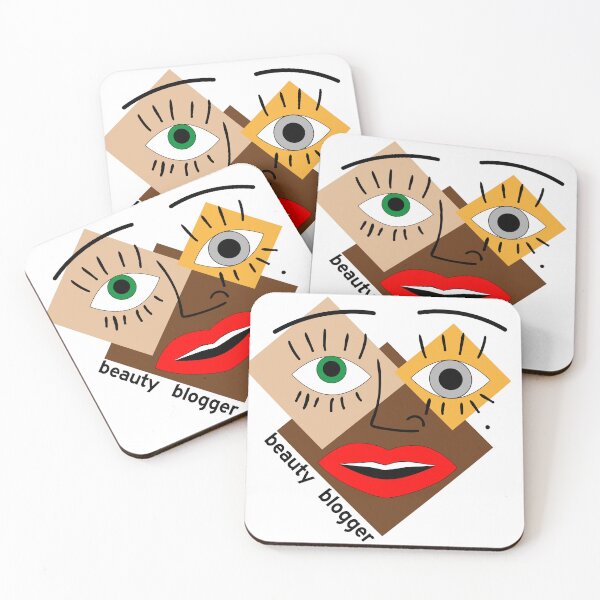 Item preview, Abstract face of beauty blogger. Concept art. designed and sold by Creavision.