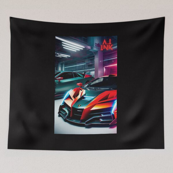 Item preview, A.I INK | Futuristic Cyberpunk Supercars  designed and sold by AI-INK.