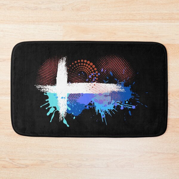 Item preview, paint splash cross designed and sold by Bert Englefield.