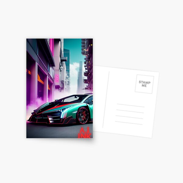 Item preview, A.I INK | Futuristic Cyberpunk Supercars  designed and sold by AI-INK.