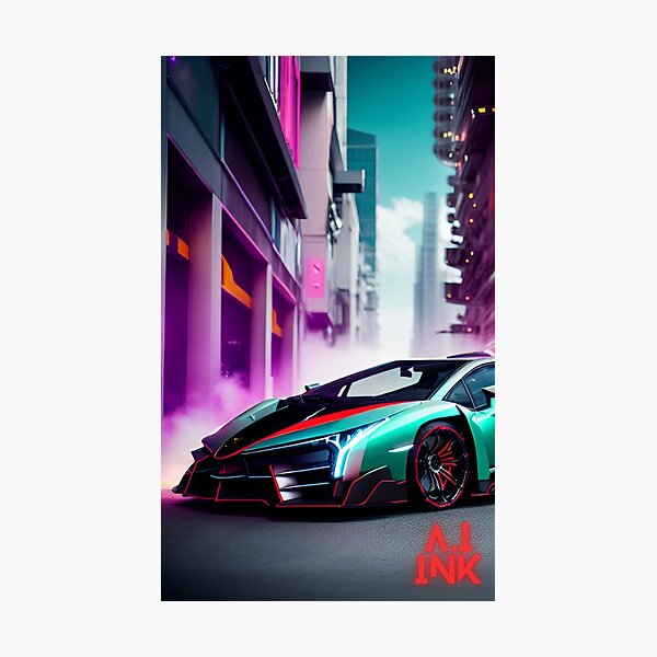 Item preview, A.I INK | Futuristic Cyberpunk Supercars  designed and sold by AI-INK.