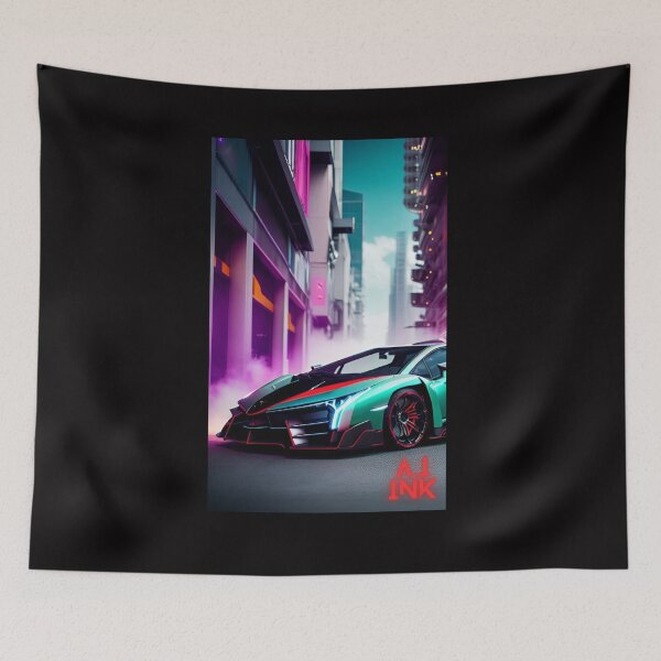 Item preview, A.I INK | Futuristic Cyberpunk Supercars designed and sold by AI-INK.
