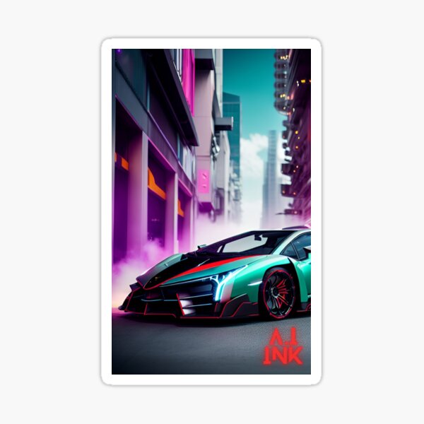 Item preview, A.I INK | Futuristic Cyberpunk Supercars  designed and sold by AI-INK.