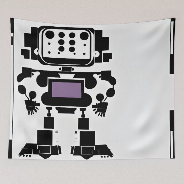 Item preview, Robot in the style of famous art. designed and sold by CRAFTER-MEDIA.