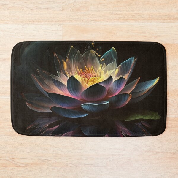 Item preview, Lotus Bloom: Vibrant Eastern Artwork for Spiritual and Mindful Home or Office Decor designed and sold by MedusaAiArt.
