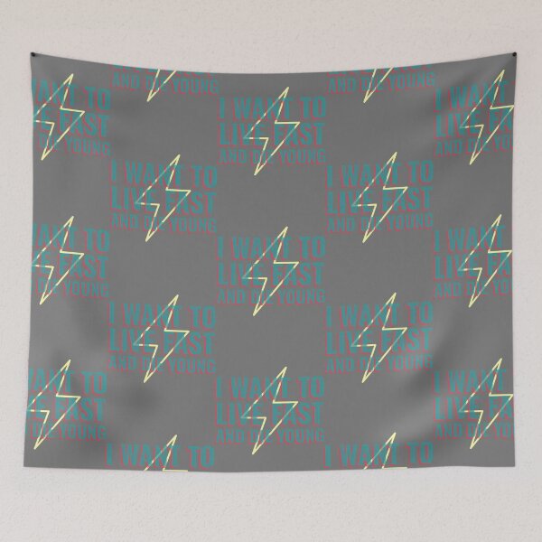 Item preview, I Want To Live Fast And Die Young designed and sold by amirowles56.