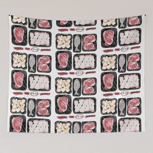 Item preview, Packaged Meat, Chicken and Mushroom designed and sold by HowreSketch.