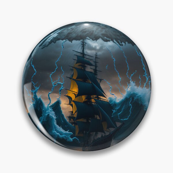 Item preview, Storm in a Bottle: Capturing the Violent Ocean on the Beach| A.I Design designed and sold by RedArtG09.