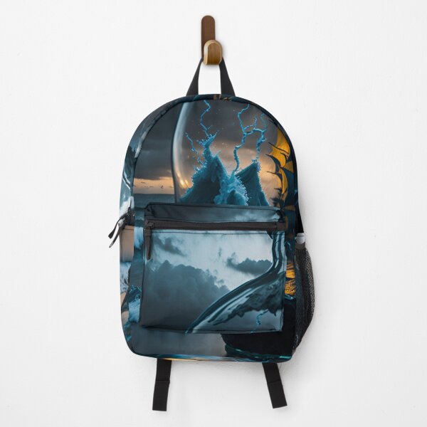 Item preview, Storm in a Bottle: Capturing the Violent Ocean on the Beach| A.I Design designed and sold by RedArtG09.