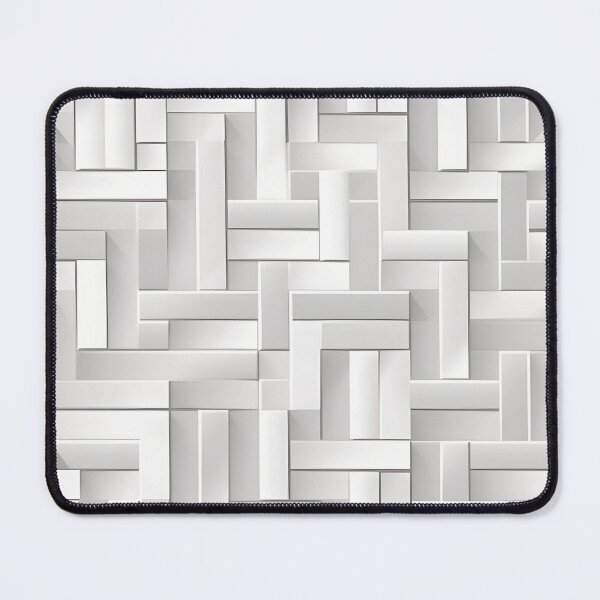 Item preview, Silver Stand Out Mosaic Tiles designed and sold by PatternBestFan.