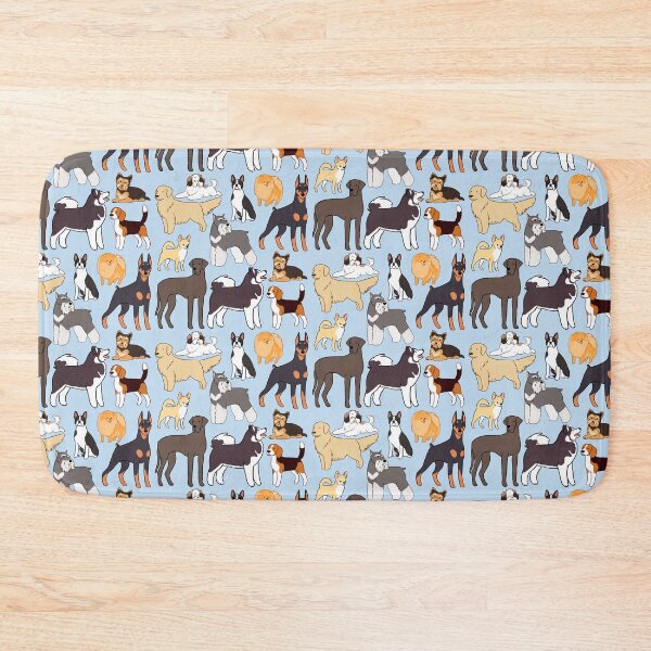 Item preview, Cute different dogs breeds pattern for dog lovers designed and sold by Yarafantasyart.