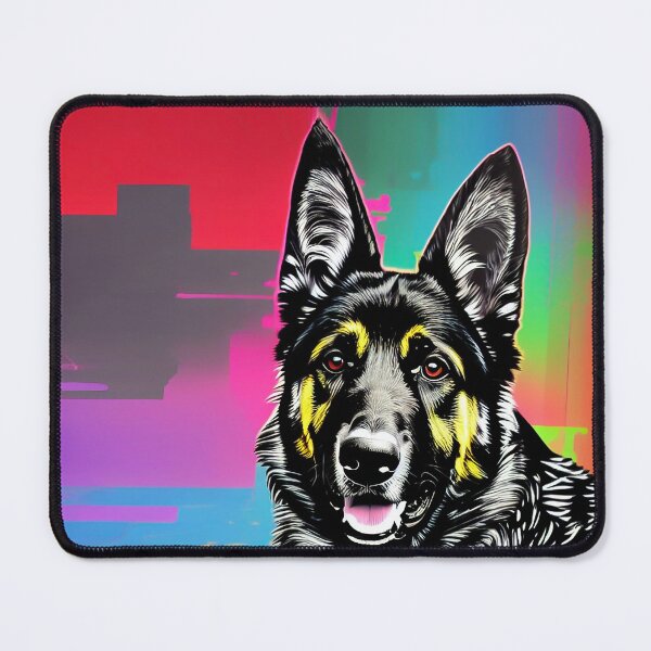Item preview, German Shepherd The Artist designed and sold by ElegantCat.