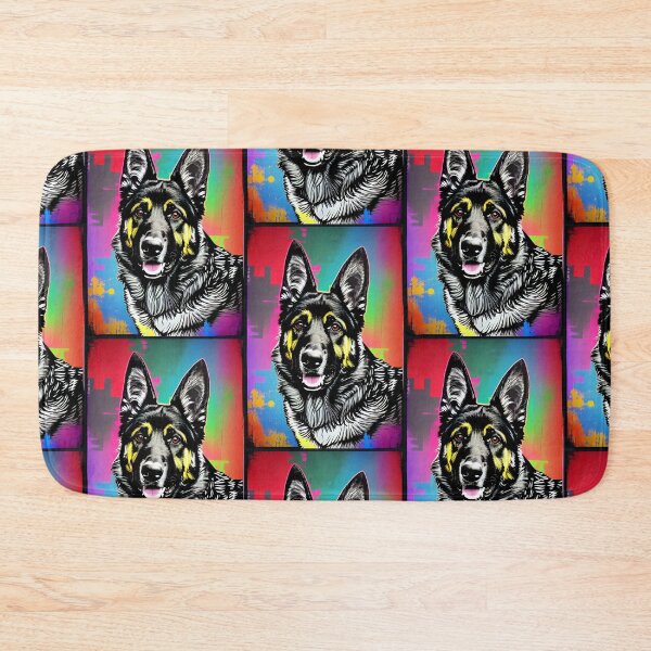 Item preview, German Shepherd The Artist designed and sold by ElegantCat.