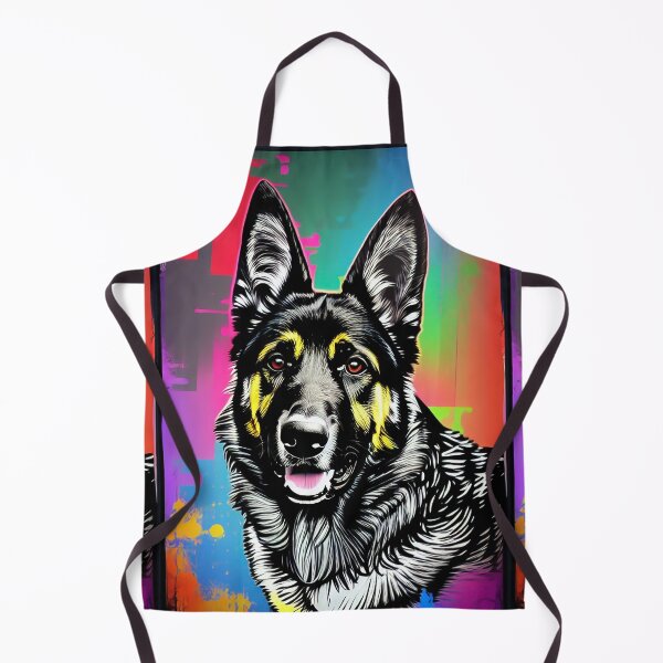 Item preview, German Shepherd The Artist designed and sold by ElegantCat.
