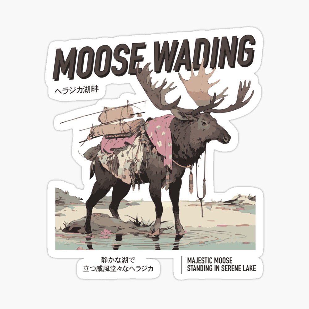 Kawaii Kitty - Majestic Moose Prints