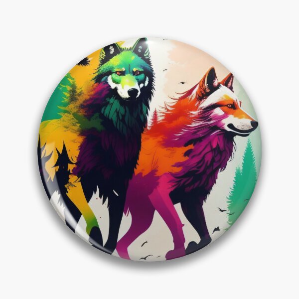 Item preview, Forest Wolves by Perceptual Paradox Creations designed and sold by hobbit73.