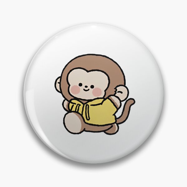 Item preview, Running monkey sticker designed and sold by Stickers N More.