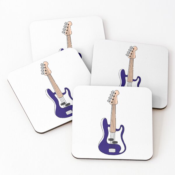 Item preview, Cartoon Bass Guitar designed and sold by Rei-illustrates.