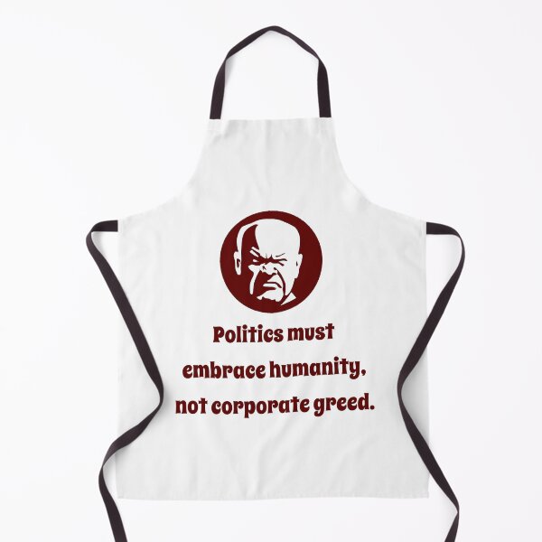 Artikelvorschau, Politics Must Embrace Humanity - Wisdom entworfen und verkauft von CrankyOldDude.