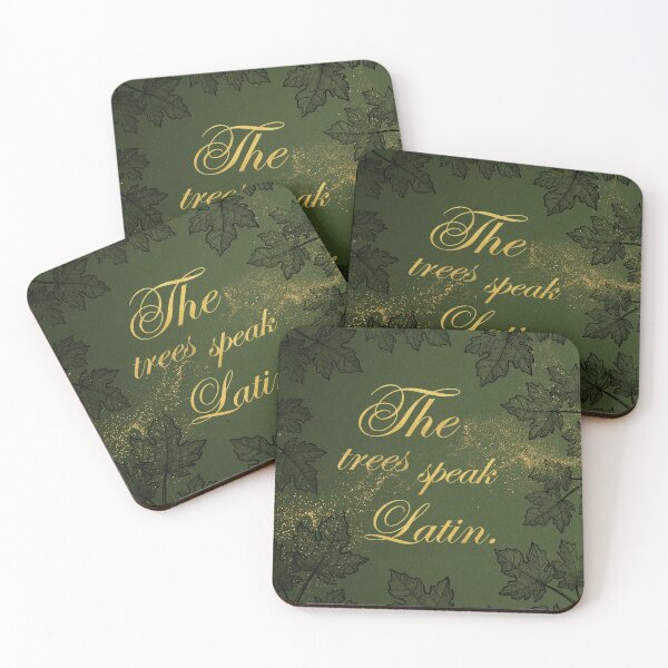Item preview, The trees speak Latin designed and sold by addict2reading.