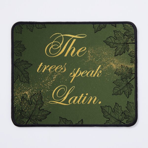 Item preview, The trees speak Latin designed and sold by addict2reading.