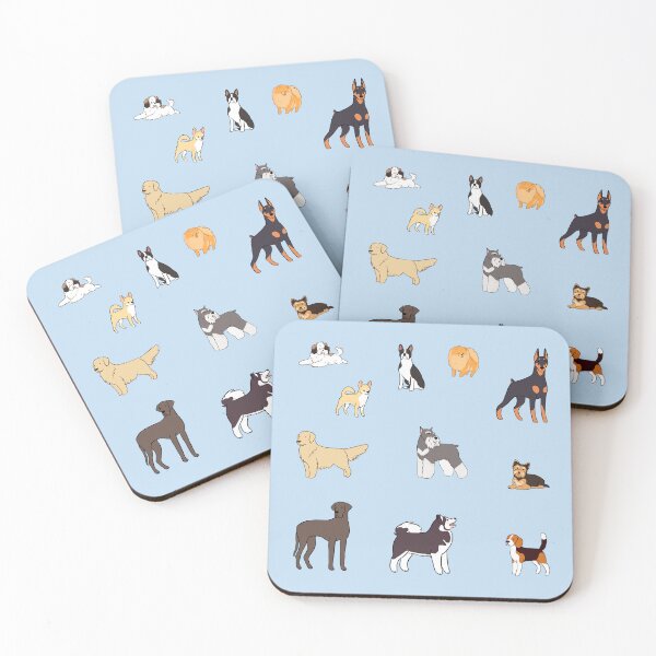 Item preview, Cute different dogs breeds pack for dog lovers  designed and sold by Yarafantasyart.
