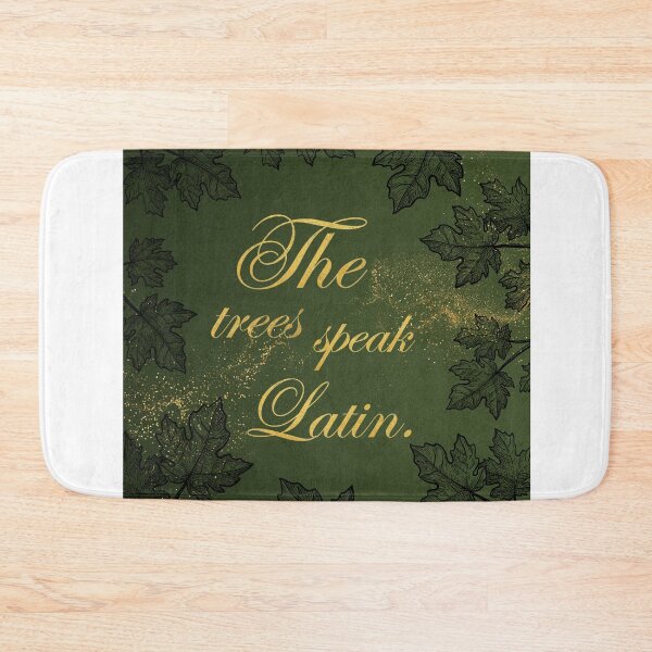 Item preview, The trees speak Latin designed and sold by addict2reading.
