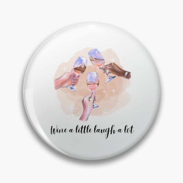 Item preview, Wine a little Laugh a lot designed and sold by TheLittleTeeCo.