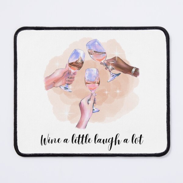 Item preview, Wine a little Laugh a lot designed and sold by TheLittleTeeCo.