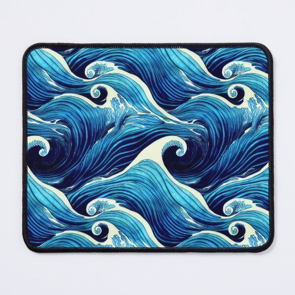 Item preview, Water Waves in Japanese Style designed and sold by Skas100.