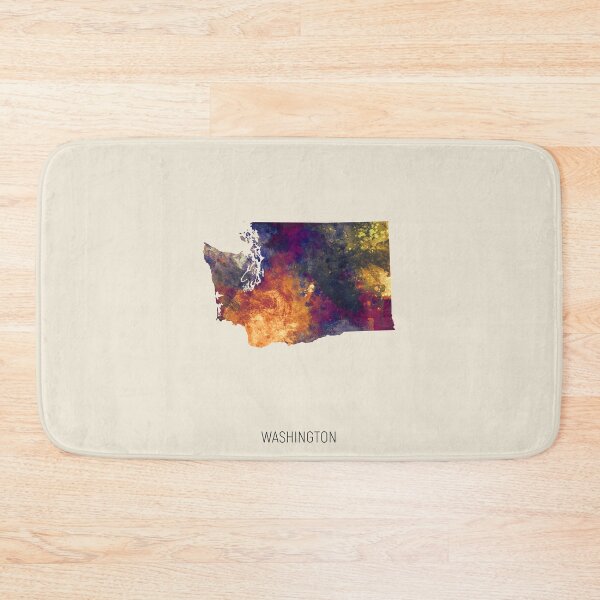 Item preview, Washington Watercolor Map designed and sold by ArtPrints.