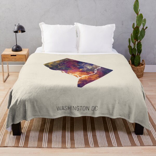 Item preview, Washington DC Watercolor Map designed and sold by ArtPrints.
