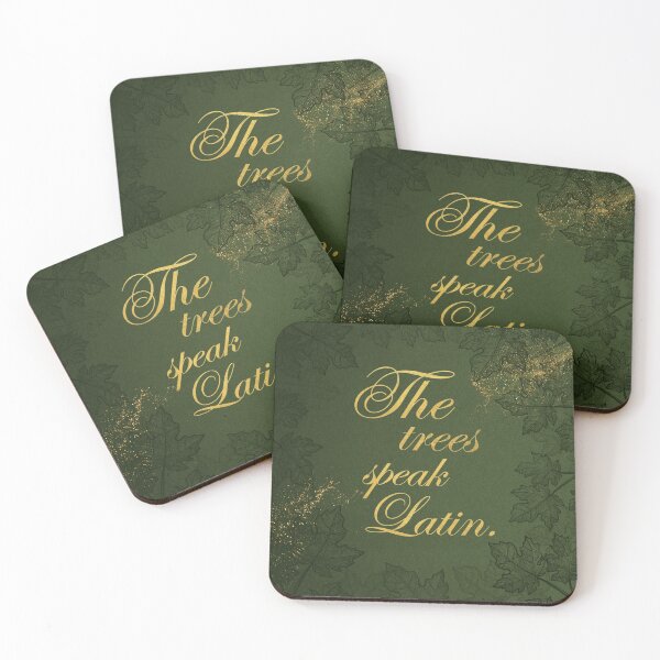 Item preview, The trees speak Latin designed and sold by addict2reading.