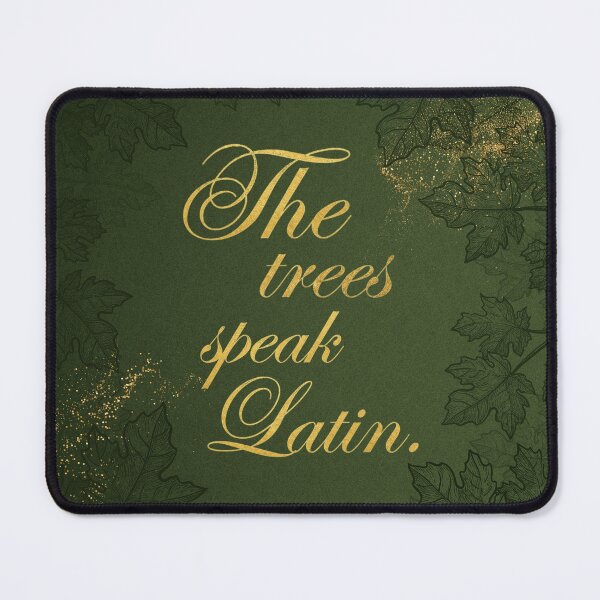 Item preview, The trees speak Latin designed and sold by addict2reading.