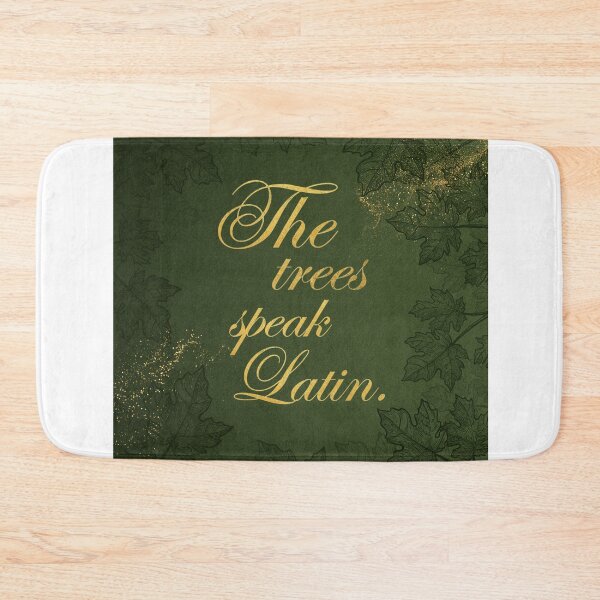 Item preview, The trees speak Latin designed and sold by addict2reading.