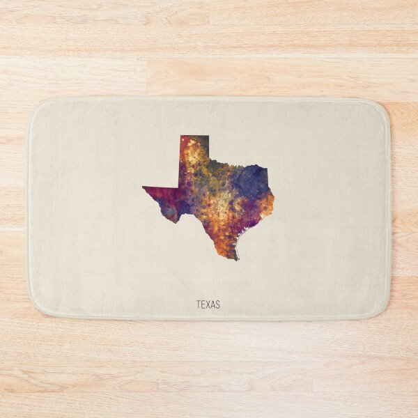 Item preview, Texas Watercolor Map designed and sold by ArtPrints.