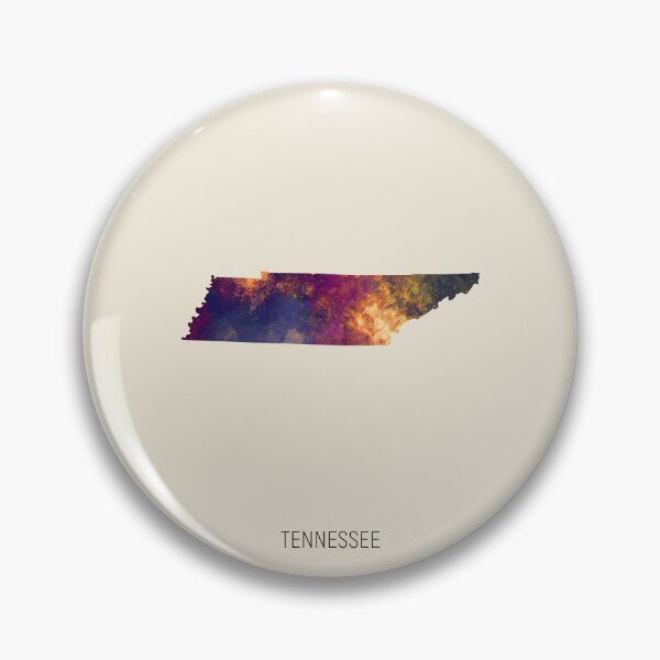 Item preview, Tennessee Watercolor Map designed and sold by ArtPrints.
