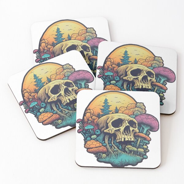 Item preview, Mushrooms and Skull designed and sold by obstinator.