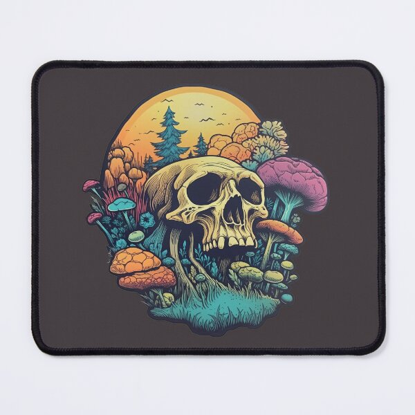 Item preview, Mushrooms and Skull designed and sold by obstinator.