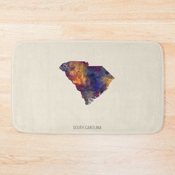 Item preview, South Carolina Watercolor Map designed and sold by ArtPrints.