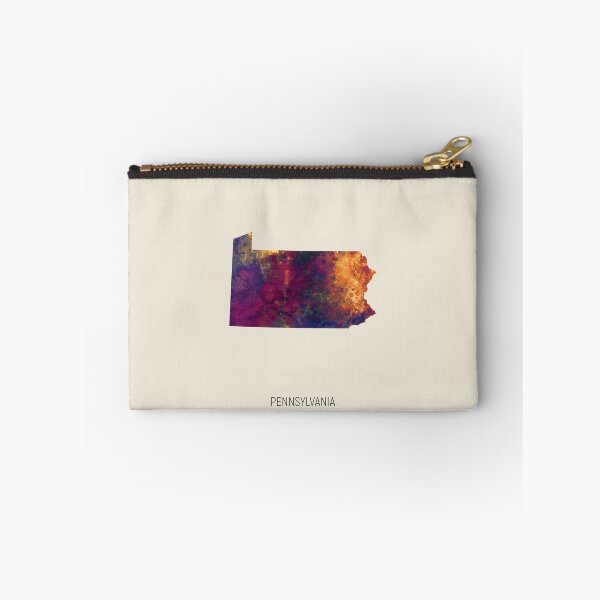 Item preview, Pennsylvania Watercolor Map designed and sold by ArtPrints.
