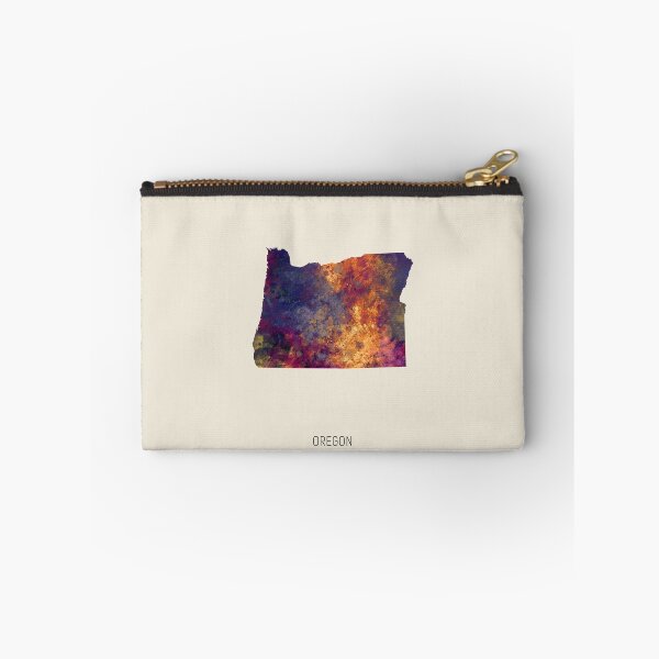 Item preview, Oregon Watercolor Map designed and sold by ArtPrints.