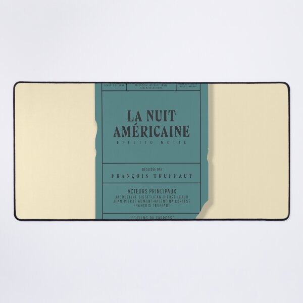 Item preview, La Nuit Américaine, François Truffaut movie poster, Day for night, Effetto Notte, french new wave film print designed and sold by Spallutos.