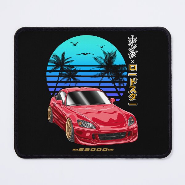 Item preview, JDM Red Honda S2000 Roadster Sunset Palm Beach designed and sold by JDM Guyvit.