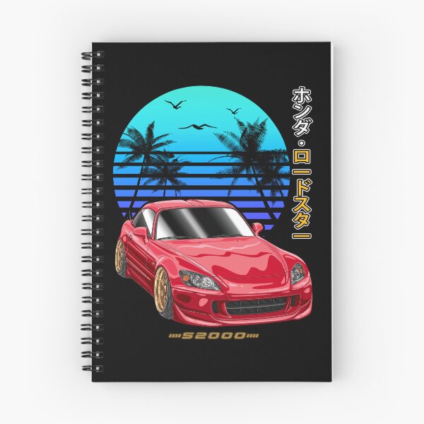 Item preview, JDM Red Honda S2000 Roadster Sunset Palm Beach designed and sold by JDM Guyvit.