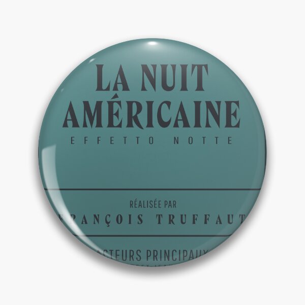Item preview, La Nuit Américaine, François Truffaut movie poster, Day for night, Effetto Notte, french new wave film print designed and sold by Spallutos.