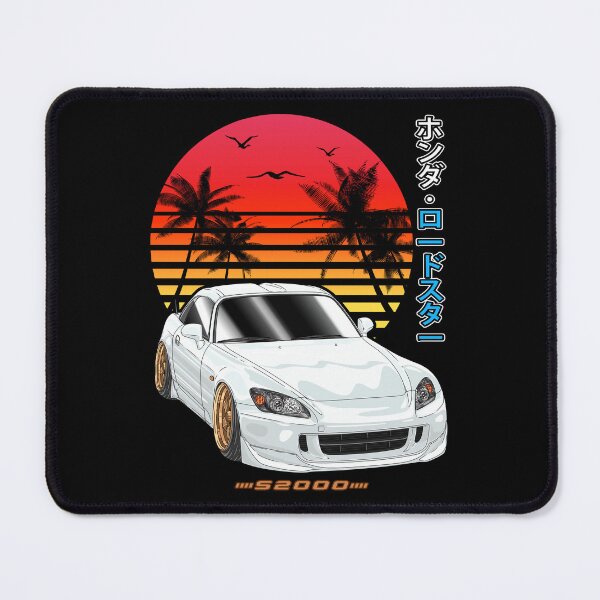 Item preview, JDM White Honda S2000 Roadster Sunset Palm Beach designed and sold by JDM Guyvit.