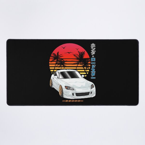 Item preview, JDM White Honda S2000 Roadster Sunset Palm Beach designed and sold by JDM Guyvit.