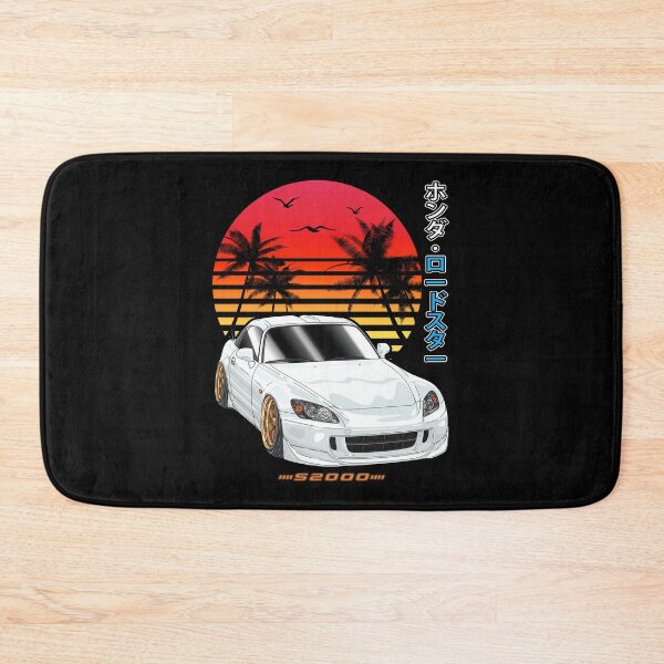Item preview, JDM White Honda S2000 Roadster Sunset Palm Beach designed and sold by JDM Guyvit.